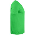 Apfelgrün - Side - Clique - "Basic" T-Shirt V-Ausschnitt für Herren-Damen Unisex