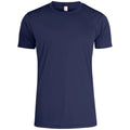 Marineblau - Front - Clique - T-Shirt für Herren - Aktiv
