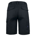 Schwarz - Back - Projob - Cargo-Shorts für Herren