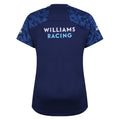 Blau- Brillantes Weiß-Marineblaue Pfingstrose - Back - Umbro - "Williams Racing" Trikot für Damen - Training