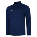 Marineblau-Weiß - Front - Umbro - "Total Training" Trainingsjacke für Herren