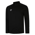 Schwarz-Weiß - Front - Umbro - "Total Training" Trainingsjacke für Herren