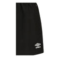 Schwarz - Side - Umbro - "Club Essential" Shorts für Damen - Training