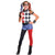Front - DC Super Hero Girls - "Deluxe" Kostüm ‘” ’Harley Quinn“ - Kinder