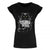 Front - Grindstore Damen T-Shirt Black Cat Club