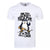 Front - Psycho Penguin Herren T-Shirt High Five