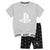 Front - Playstation - Schlafanzug mit Shorts für Mädchen