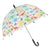 Front - X-Brella Kinder Regenschirm mit Dinosaurier-Design, Transparent