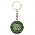 Grün - Front - Celtic FC - "Antique Green" Schlüsselanhänger Wappen