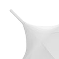 Weiß - Side - X-Brella Damen Hochzeitsschirm mit Rüschen