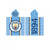 Front - Manchester City FC - Handtuch mit Kapuze, Baumwolle, Logo