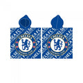 Front - Chelsea FC - Handtuch mit Kapuze, Baumwolle, Logo