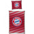Front - FC Bayern Munich - Bettwäsche-Set, Baumwolle, Wappen