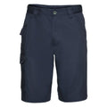 Front - Russell Workwear Twill Shorts / Cargo-Shorts