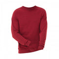 Front - Canvas Unisex Triblend Fleece-Sweatshirt mit Rundhalsausschnitt