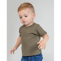 Militärgrün - Back - Babybugz Baby T-Shirt, Kurzarm