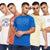 Front - Crosshatch - "Feltcast" T-Shirt für Herren (5er-Pack)