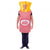 Front - Bristol Novelty Unisex Pommestüten-Kostüm French Fries, für Erwachsene