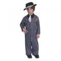 Front - Bristol Novelty Kinder Gangster-Kostüm
