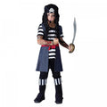 Front - Bristol Novelty Kinder Piratenkostüm mit Tatöwierungen