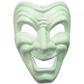 Front - Bristol Novelty Unisex Karnevalsmaske Happy für Erwachsene