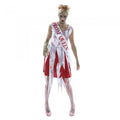 Front - Bristol Novelty Damen Horror-Kostüm Prom Queen