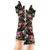 Front - Bristol Novelty Unisex Handschuhe mit Day-Of-The-Dead-Design (1 Paar)