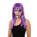 Front - Bristol Novelty Unisex Skelettmaske, teilweise transparent, für Erwachsene