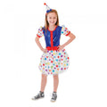 Front - Bristol Novelty Kinder / Mädchen Clown-Kostüm