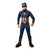 Front - Captain America - "Deluxe" Kostüm - Jungen