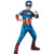 Front - Captain America - Kostüm - Jungen