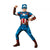 Front - Avengers - Kostüm ‘” ’"Captain America"“ - Kinder