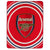 Front - Arsenal FC Pulse Design Fleece Decke