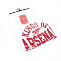 Weiß-Rot - Back - Arsenal FC Unisex Erwachsene Kings Of London T-Shirt