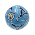 Himmelblau-Marineblau-Weiß - Side - Manchester City FC - "Cosmos" Fußball Wappen