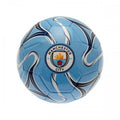 Himmelblau-Marineblau-Weiß - Front - Manchester City FC - "Cosmos" Fußball Wappen