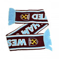 Weinrot-Himmelblau - Front - West Ham United FC - Schal