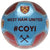 Front - West Ham United FC - "#COYI" Fußball mit Unterschriften