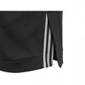 Schwarz - Side - Adidas - "Glam" Kapuzenpullover für Kinder