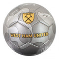 Front - West Ham United FC - Fußball mit Unterschriften