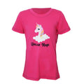Front - Little Rider - "Unicorn Magic" T-Shirt für Mädchen