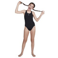 Front - Speedo - "Medalist" Badeanzug für Mädchen