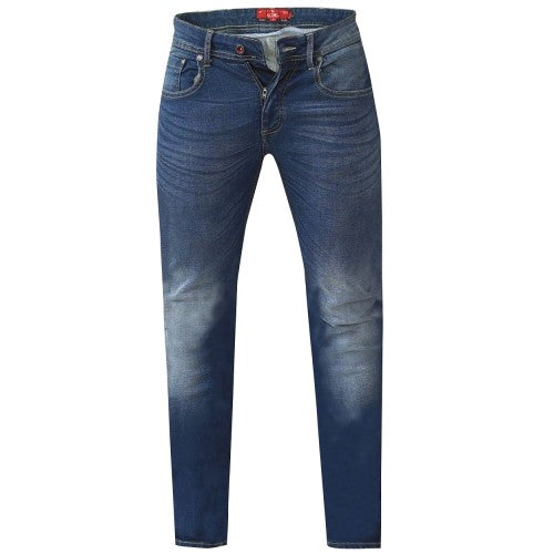 Front - Duke Herren Stretch-Jeans Ambrose, King Size, Tapered Fit