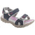 Front - PDQ Damen Sport Sandale / Trekkingsandale mit Klettverschluss