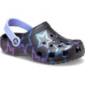 Front - Crocs - Kinder Clogs "Classic Disco Dance Party", Sternemuster