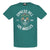 Front - Amplified - "Floral Skull" T-Shirt für Herren/Damen Unisex