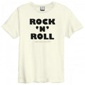 Front - Amplified - "Rock N Roll" T-Shirt für Herren/Damen Unisex