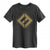 Front - Amplified - "Concrete & Gold" T-Shirt für Herren/Damen Unisex