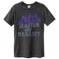 Front - Amplified - "Master Of Reality" T-Shirt für Herren/Damen Unisex