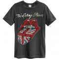 Front - Amplified - "UK Tongue" T-Shirt für Herren/Damen Unisex